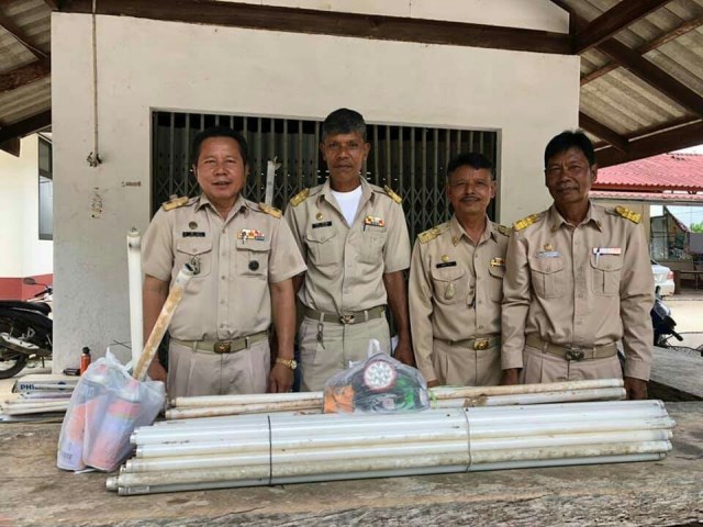 โครงการจัดการของเสียอันตรายจากชุมชน จังหวัดสุราษฎร์ธานี ประจำปี 62